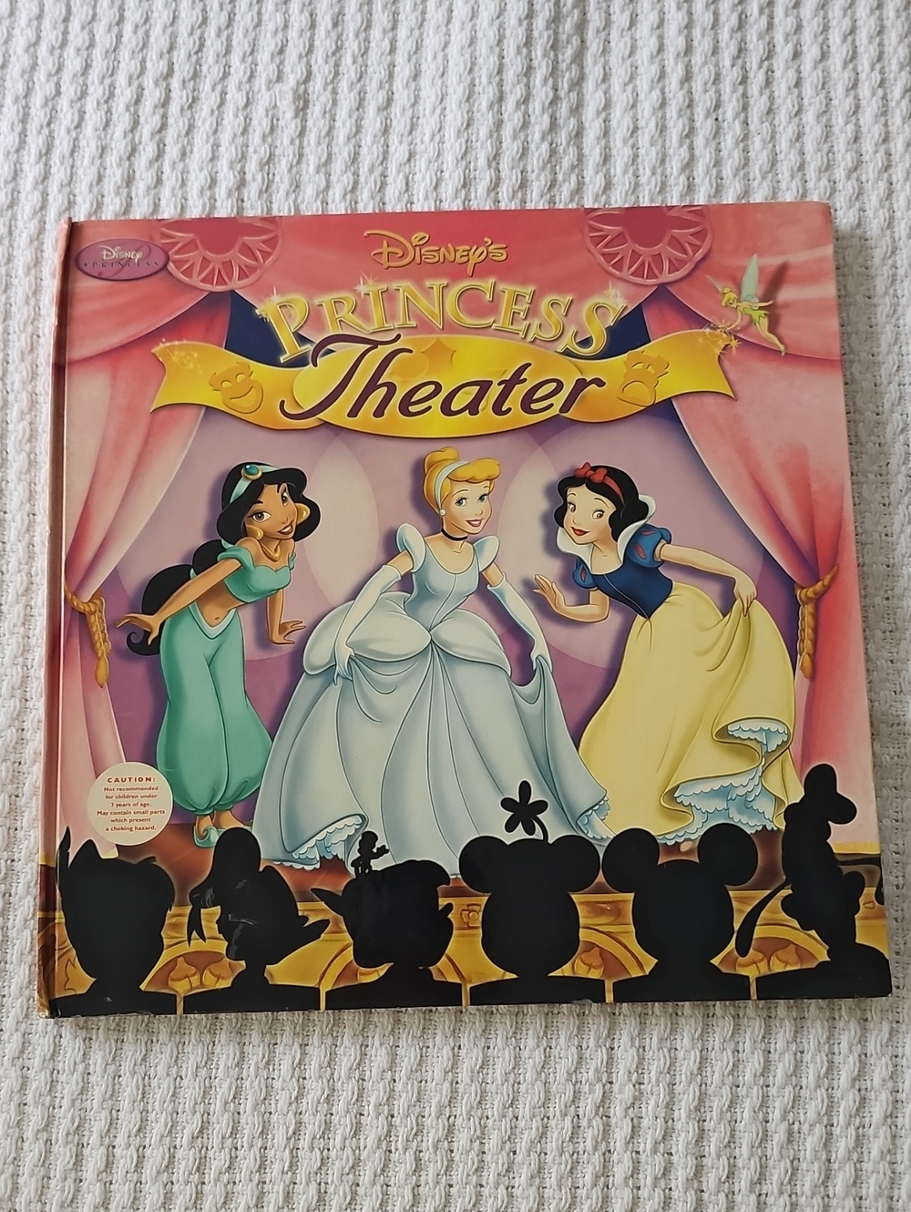 Disney Princess Theater Book - Pink, Yellow, Blue